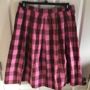 Pink skirt